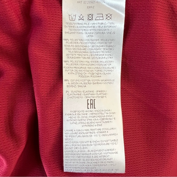 NWT GAS Eppie Teddy Ecofur Full Zip High Neck Jacket Ivory Men’s ? Size 40 - Picture 12 of 12